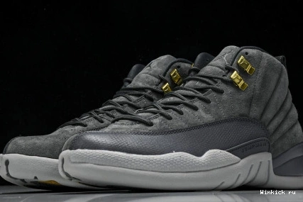 Grey 12 Retro Dark Jordan 0718